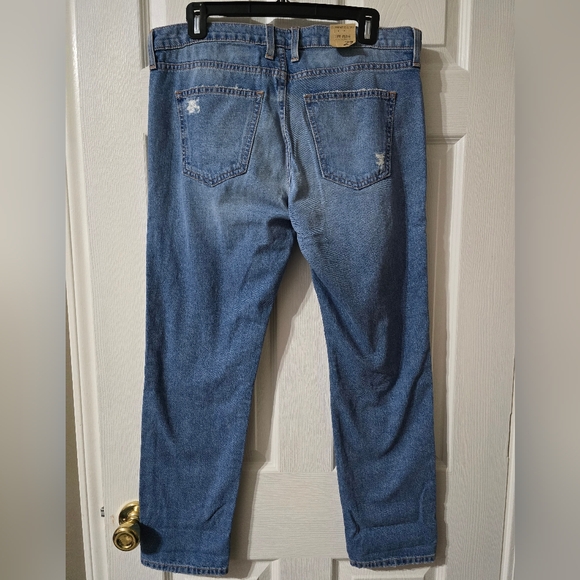 NWT Current/Elliot The Fling Slim Boyfriend Jeans in Tattered Destroy, Size 29. - Picture 9 of 15